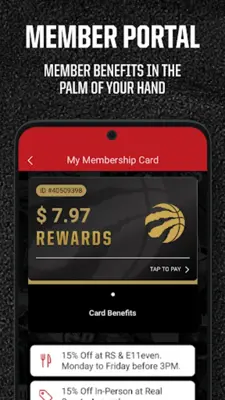 Toronto Raptors android App screenshot 1